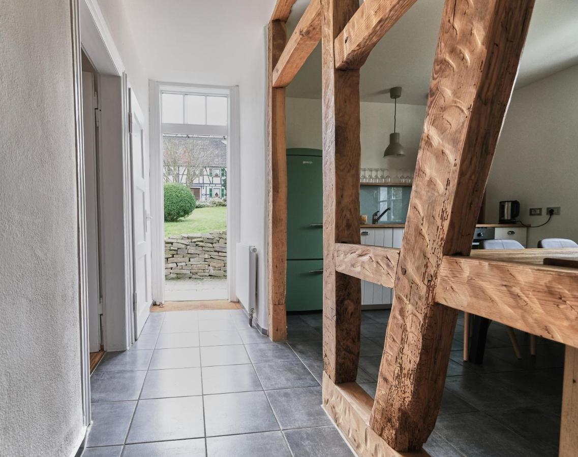 Ferienwohnung Im Fachwerkhof 'Haus In Bewegung' Seelscheid المظهر الخارجي الصورة