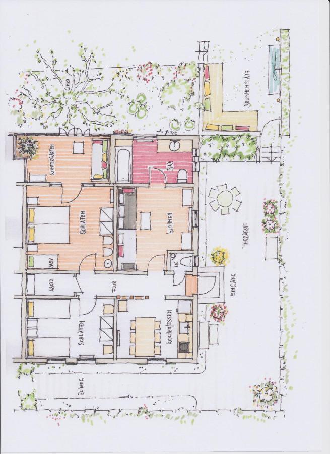 Ferienwohnung Im Fachwerkhof 'Haus In Bewegung' Seelscheid المظهر الخارجي الصورة